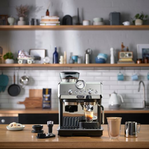 De'Longhi La Specialista Arte Espresso Coffee Machine - Stainless Steel / Black